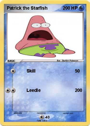 Pokemon Patrick the Starfish