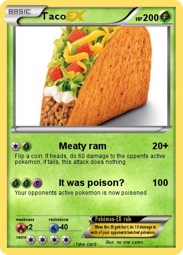 Pokemon Taco
