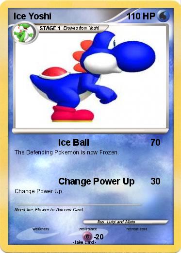 Pokemon Ice Yoshi