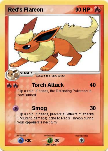 Pokemon Red's Flareon