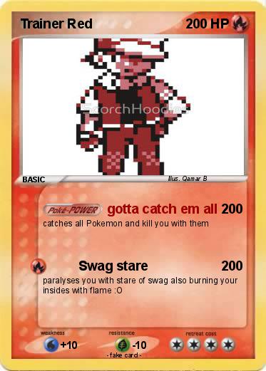 Pokemon Trainer Red