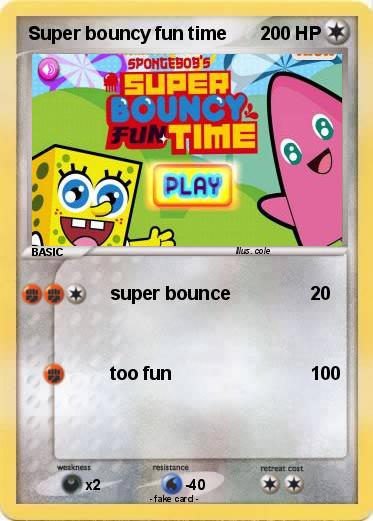 Pokemon Super bouncy fun time
