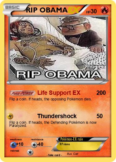 Pokemon RIP OBAMA