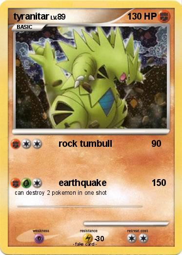 Pokemon tyranitar