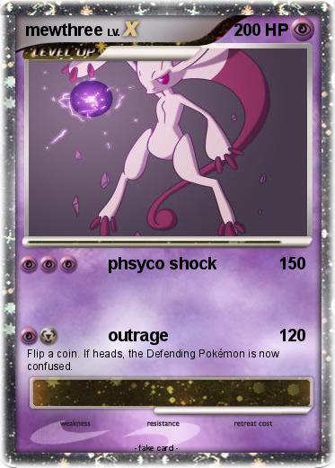 Pokemon mewthree