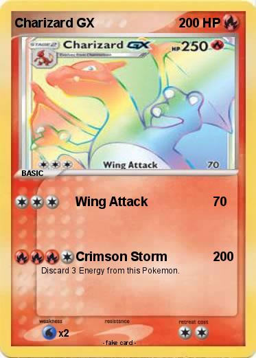 Pokemon Charizard GX
