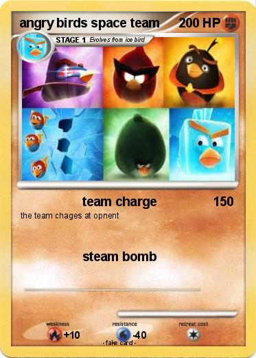Pokemon angry birds space team