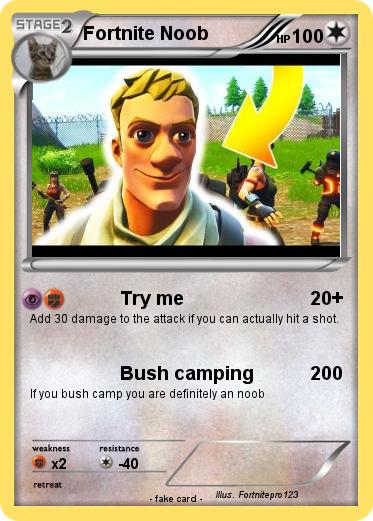Pokemon Fortnite Noob