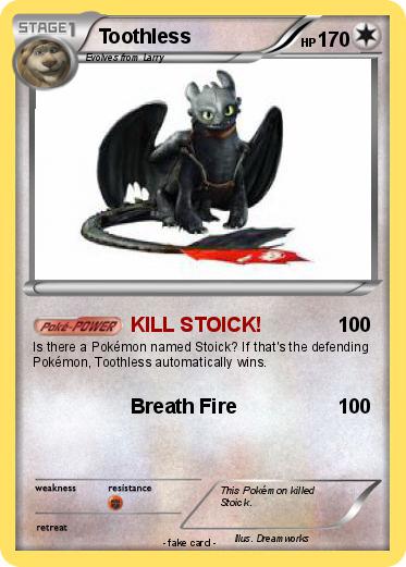 Pokemon Toothless
