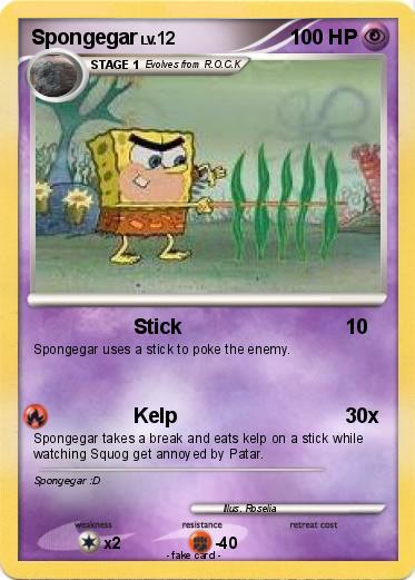 Pokemon Spongegar