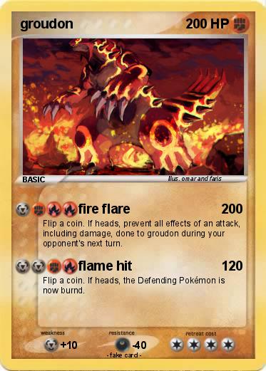 Pokemon groudon