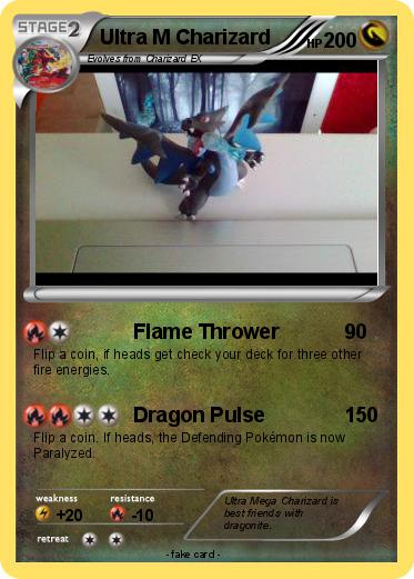 Pokemon Ultra M Charizard