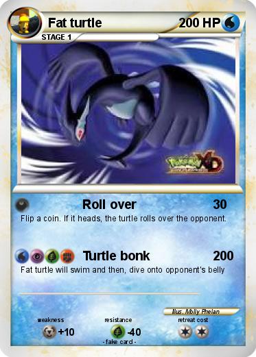 Pokemon Fat turtle