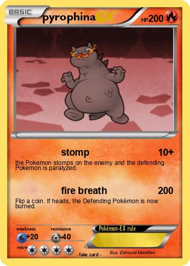 Pokemon pyrophina