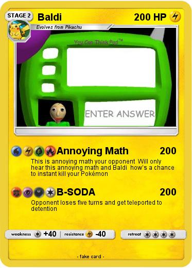 Pokemon Baldi