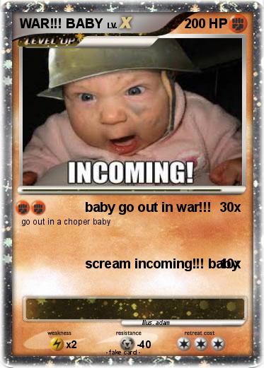 Pokemon WAR!!! BABY