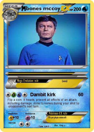 Pokemon bones mccoy
