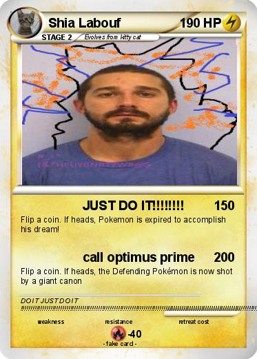 Pokemon Shia Labouf
