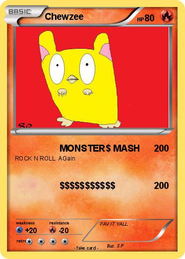 Pokemon Chewzee