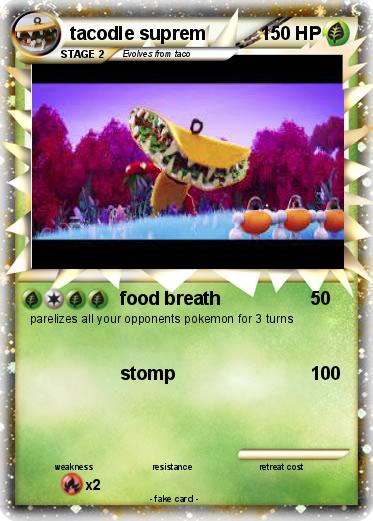 Pokemon tacodle suprem