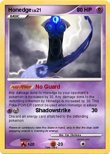 Pokemon Honedge