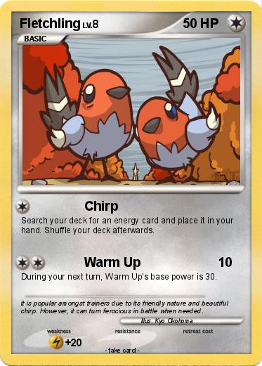 Pokemon Fletchling