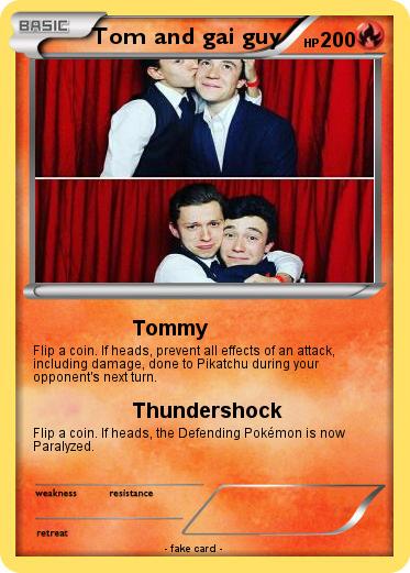 Pokemon Tom and gai guy