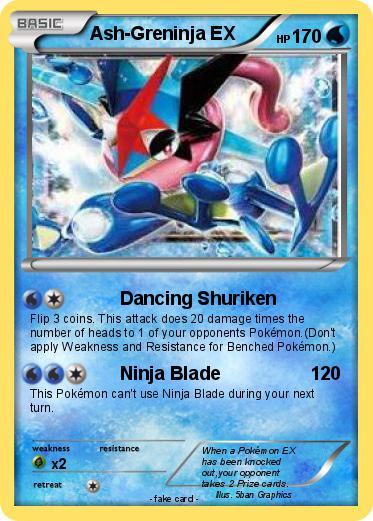 Pokemon Ash-Greninja EX
