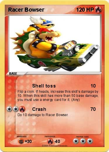 Pokemon Racer Bowser