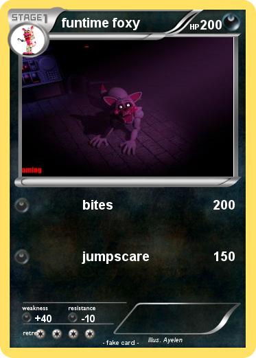 Pokemon funtime foxy