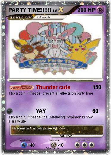 Pokemon PARTY TIME!!!!!!