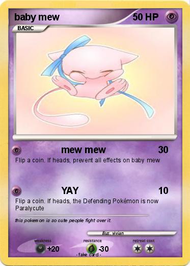 Pokemon baby mew