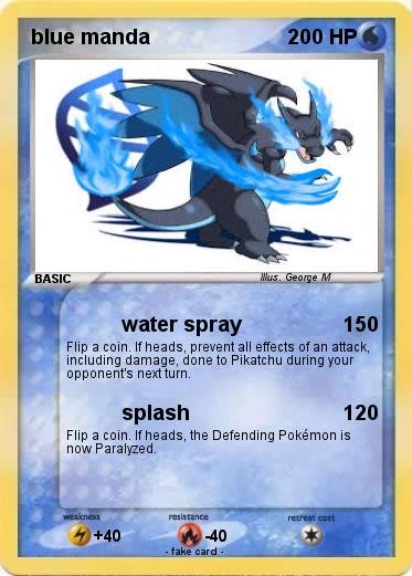 Pokemon blue manda