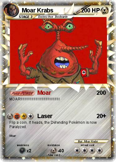 Pokemon Moar Krabs