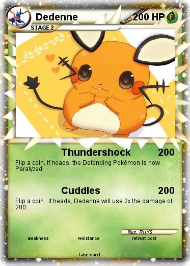 Pokemon Dedenne