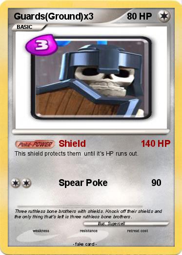 Pokemon Guards(Ground)x3