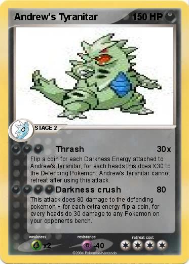 Pokemon Andrew's Tyranitar