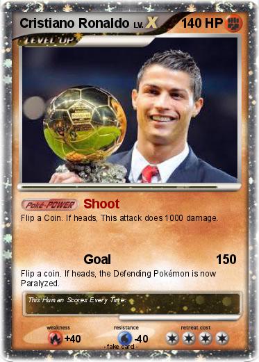 Pokemon Cristiano Ronaldo