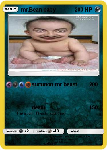 Pokemon mr.Bean baby