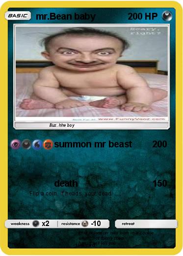 Pokemon mr.Bean baby