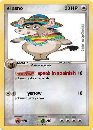 Pokemon el asno