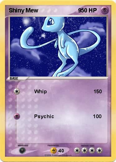 Pokemon Shiny Mew                         9