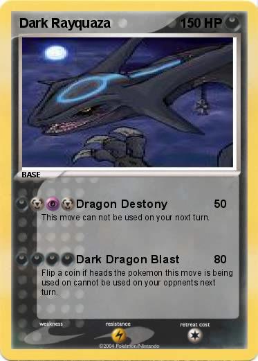 Pokemon Dark Rayquaza