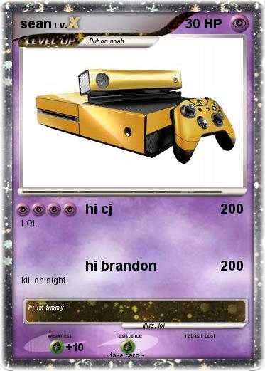 Pokemon sean