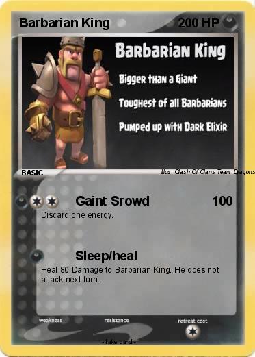 Pokemon Barbarian King