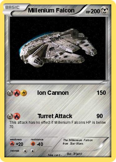 Pokemon Millenium Falcon