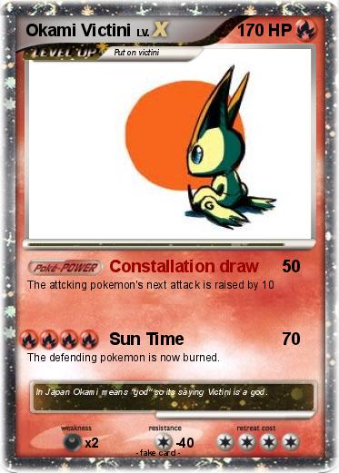 Pokemon Okami Victini