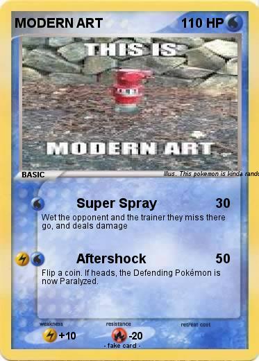 Pokemon MODERN ART