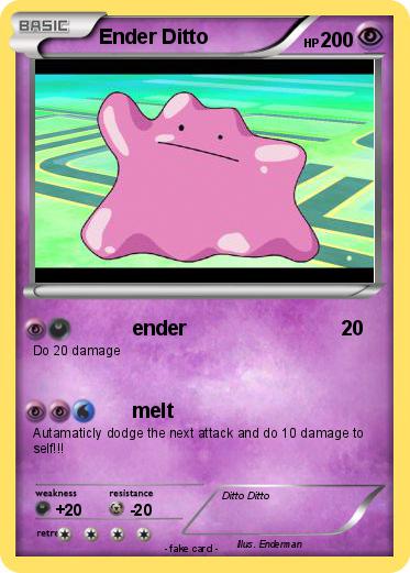Pokemon Ender Ditto