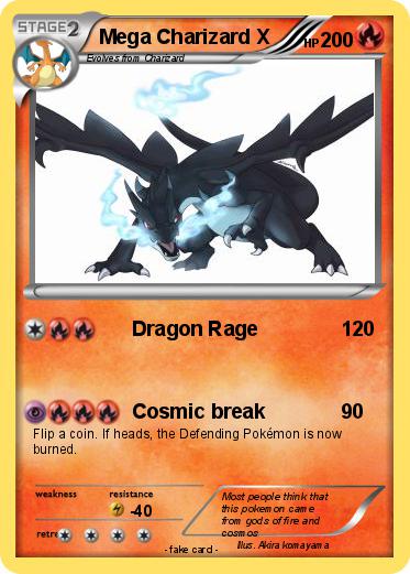 Pokemon Mega Charizard X